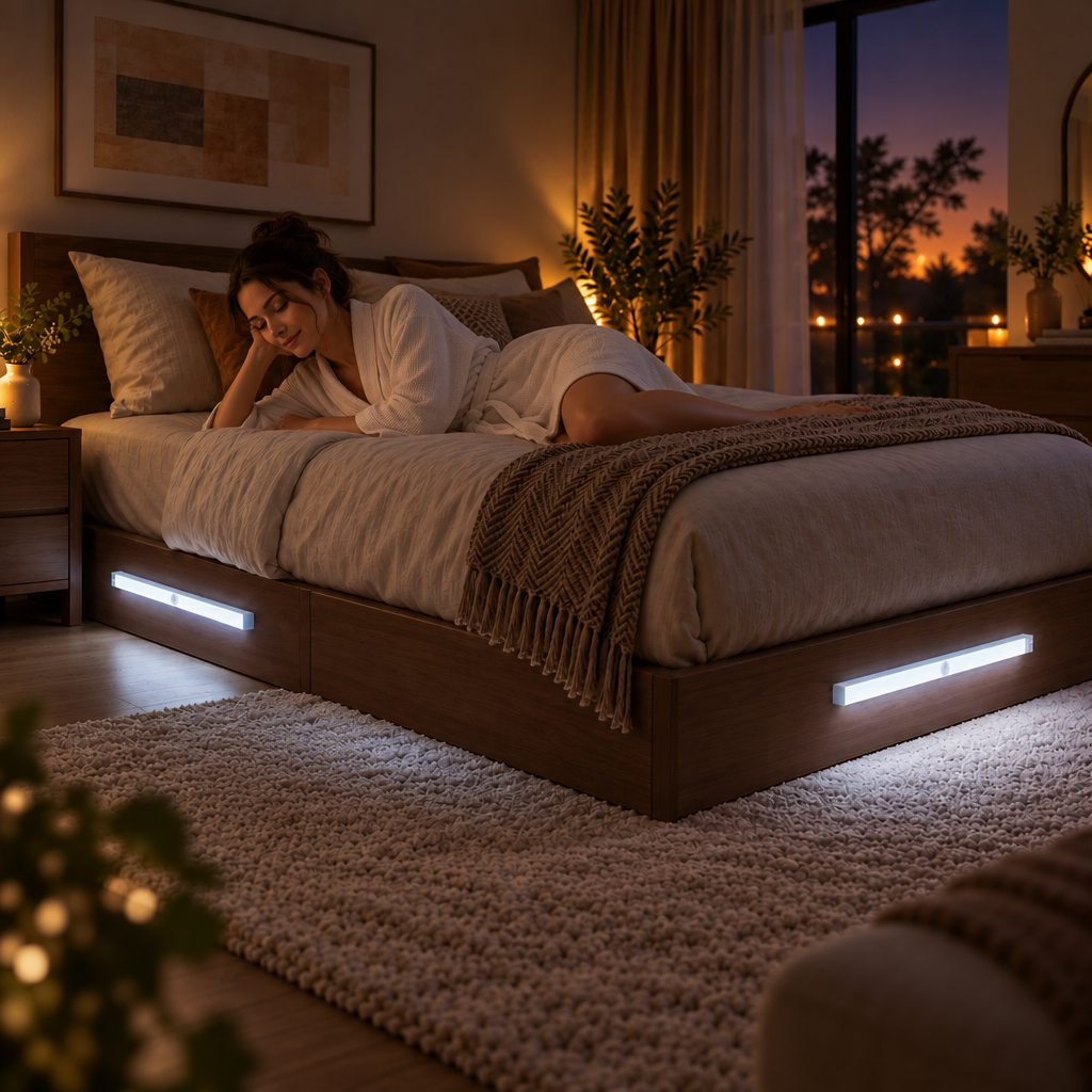 Veilleuse LED Sans Fil avec capteur de luminosité