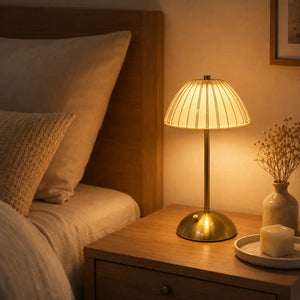 Lampe de chevet LED étoilée tactile – 3 couleurs et intensité réglable