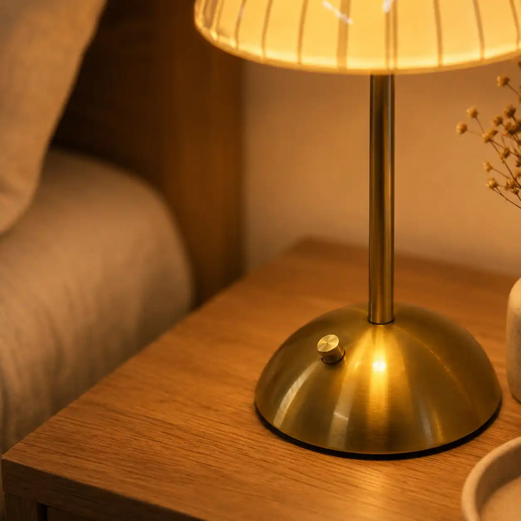 Lampe de chevet LED étoilée tactile – 3 couleurs et intensité réglable