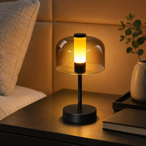 Lampe de chevet LED tactile sans fil – 3 couleurs et intensité réglable