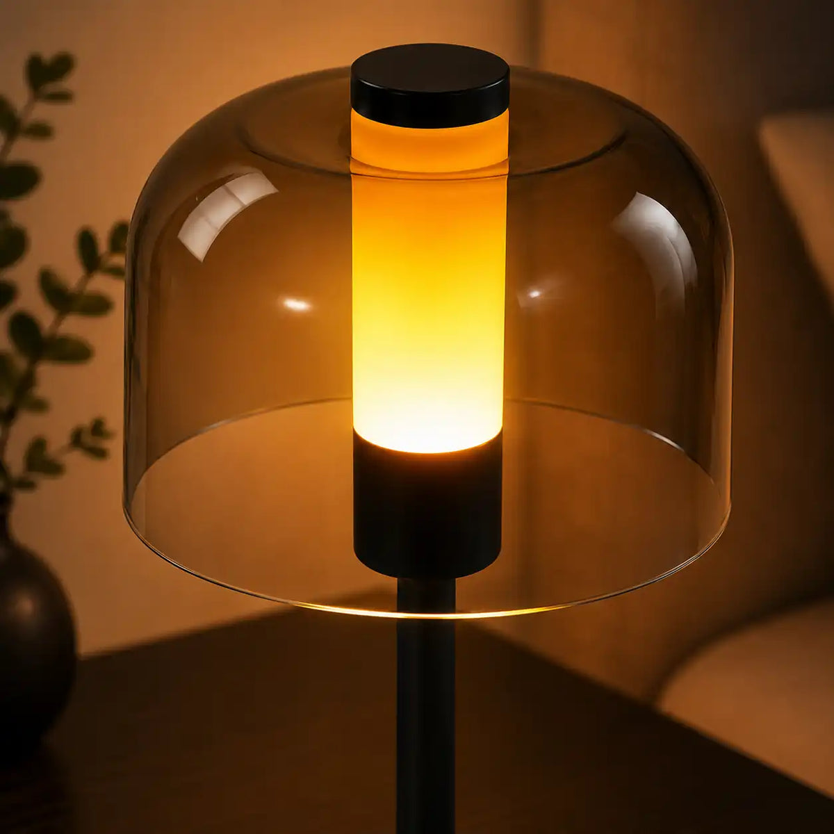Lampe de chevet LED tactile sans fil – 3 couleurs et intensité réglable