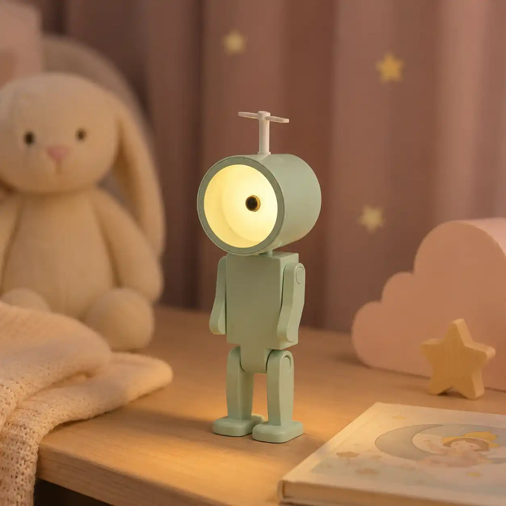 LED Astronaut Magnetic Night Light – Adjustable Bedside Lamp