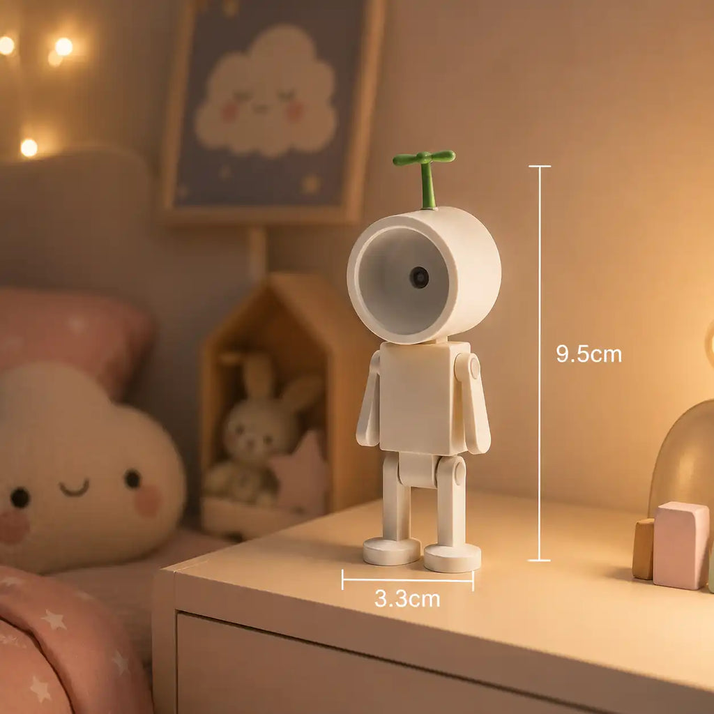 LED Astronaut Magnetic Night Light – Adjustable Bedside Lamp