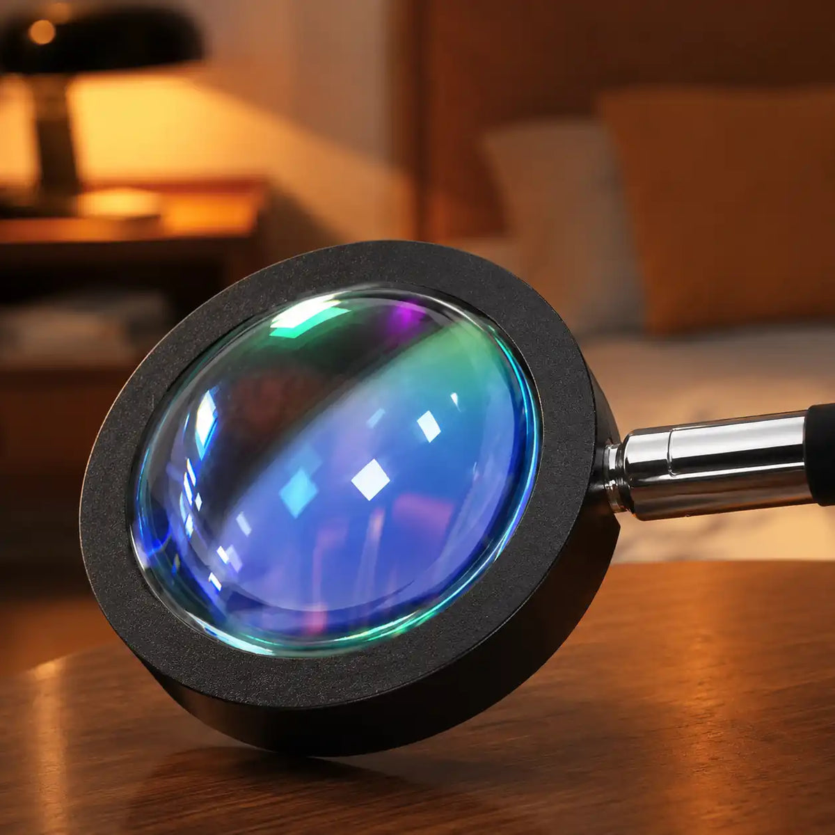 Lampe projecteur coucher de soleil LED – Halo lumineux orientable