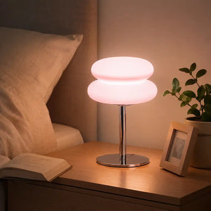 Cloud LED Bedside Lamp – Modern Three-Ring Design